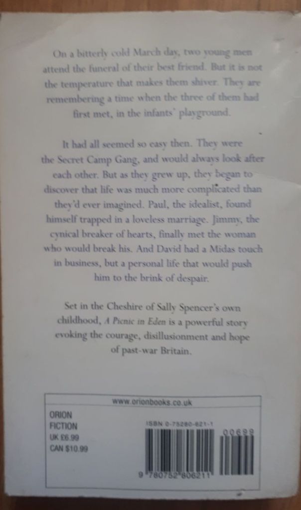 Picnic in Eden A Sally Spencer English на Английском книга - фото фото фото 3