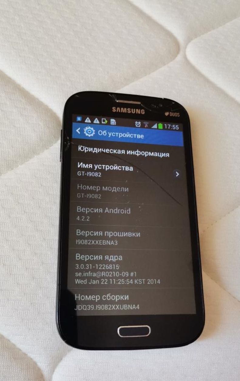 Телефон смартфон Samsung GT-I9082 Galaxy grand duos - фото фото фото 2