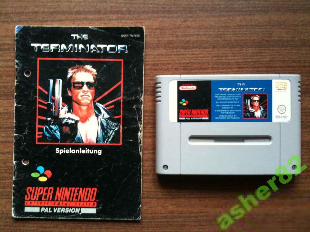 Игра на Super Nintendo SNES "The Terminator"      (PAL) - фото фото фото 0