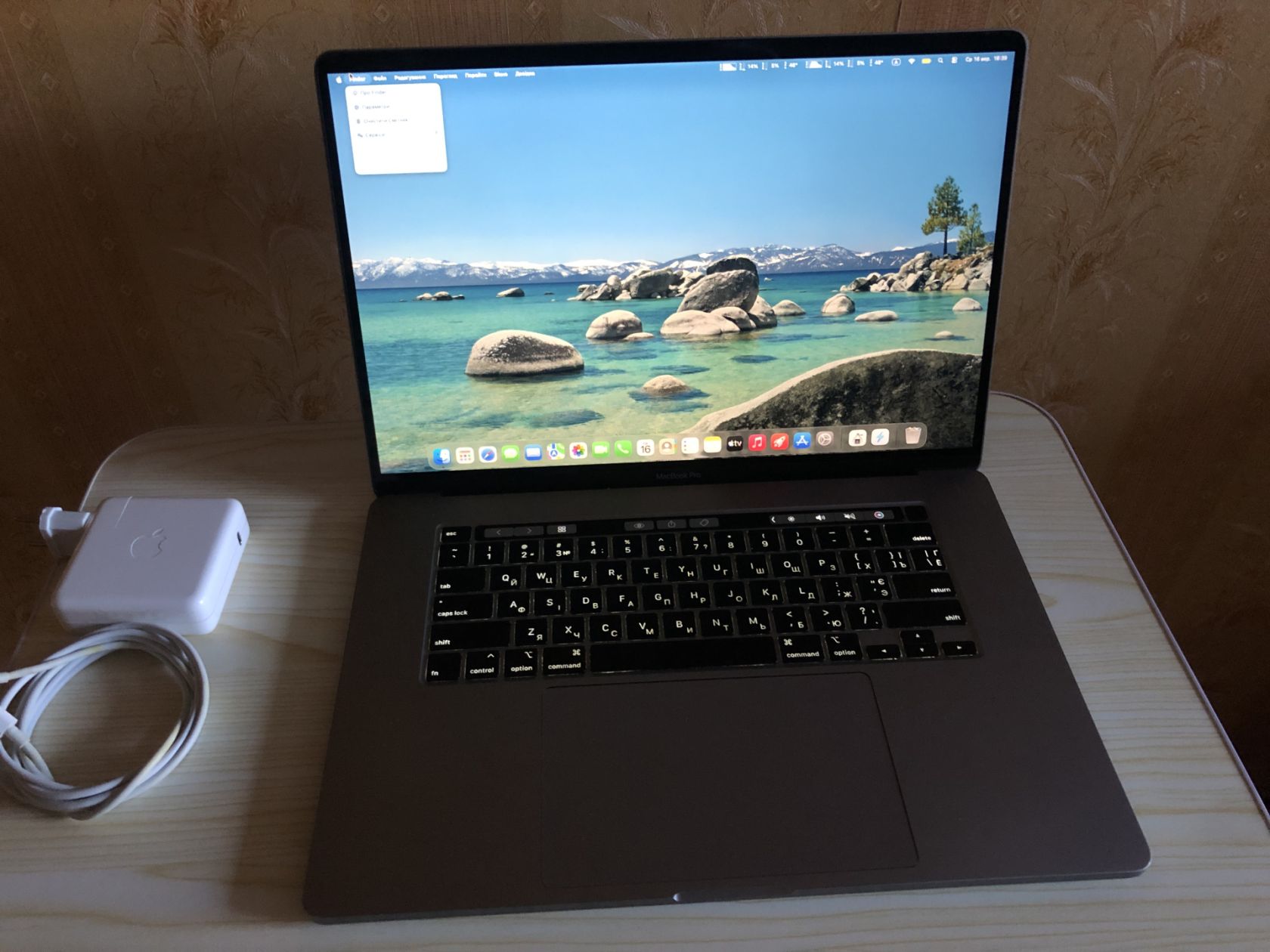 Macbookpro 16" a2141 2020 i7/16gb/ 512 gb/intel 630+radeon pro 5300m 4gb&amp;#92; 77% батарея - фото фото фото 2