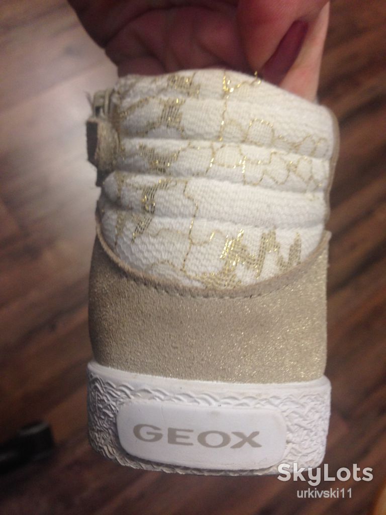 Кеды geox для девочки,р.30,нат. замша,сост. новых - фото фото фото 9