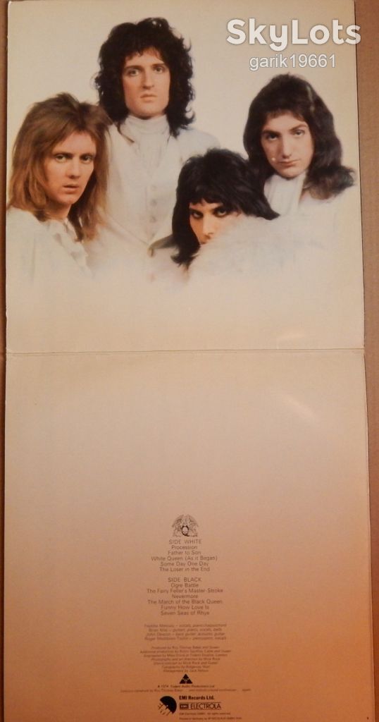 Queen – Queen II   (EMI – 1C 072-95 186, Germany) insert EX/NM- - фото фото фото 2