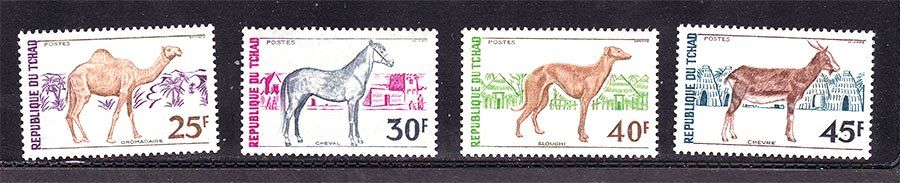 Фауна . Чад  1972 г MNH - - фото фото фото 0