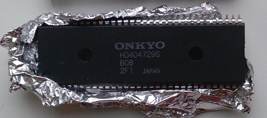 Onkyo микросхема процессор HD404720 в усилитель - фото фото фото 0