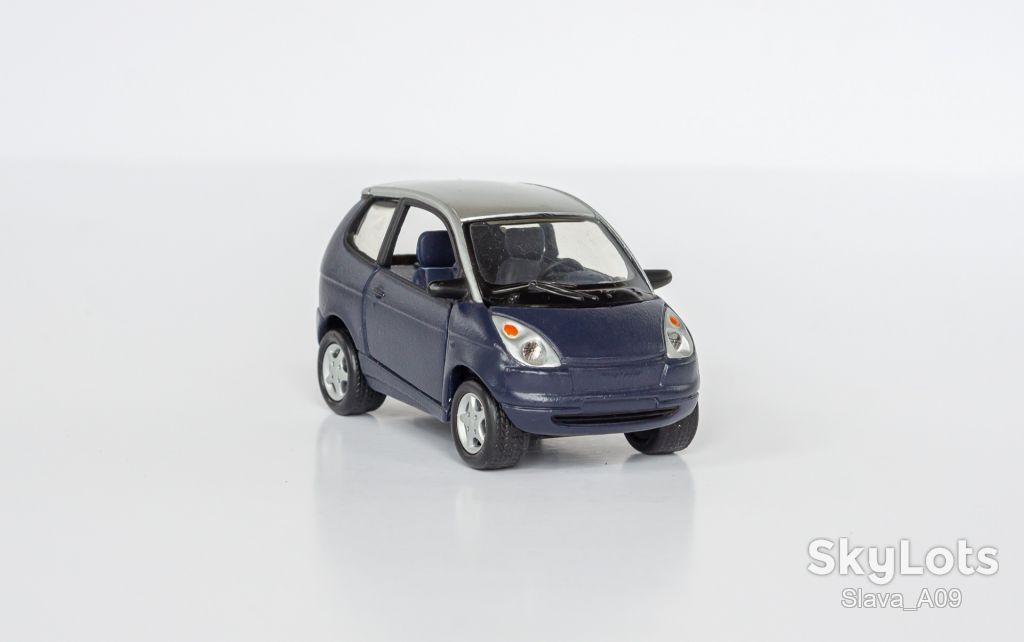 1:37 Ford Think City 2000-02 dark blue, Maisto - фото фото фото 5