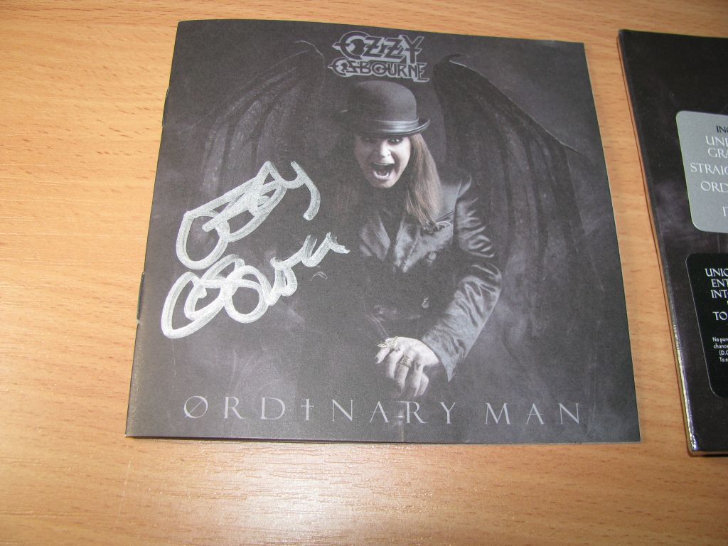 OZZY OSBOURNE - Ordinary Man      (2020 Epic,LIMITED DIGI,SIGNED,USA) - фото фото фото 1