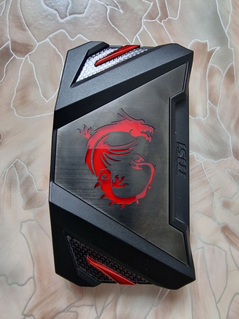 Nvidia SLI мост с подсветкой MSI - фото фото фото 0