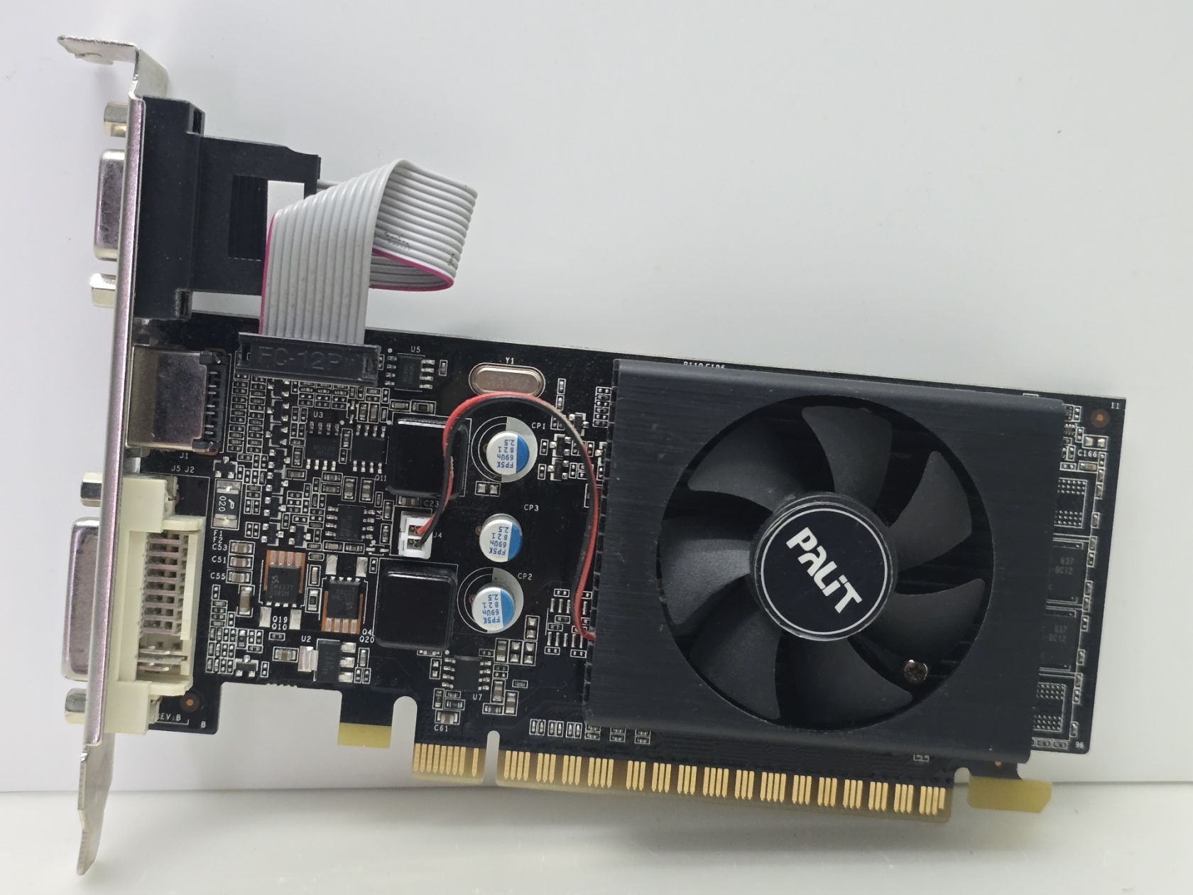 Видеокарта PALIT GeForce GT 610 1GB  (1Gb,GDDR3, 64 Bit, HDMI, PCI-Ex, Б/у) - фото фото фото 0