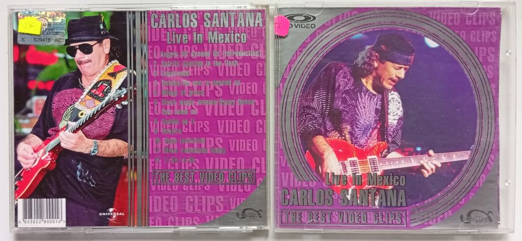 Video CD Carlos Santana – Live In Mexico 2003 - фото фото фото 0