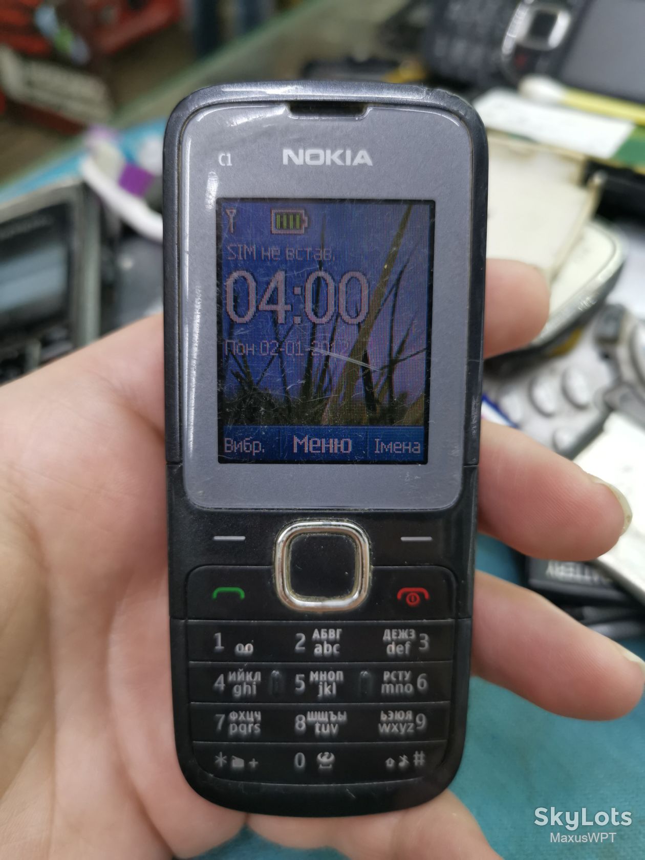 #shop Nokia C1 01 C1-01 blue 734/7 - фото фото фото 0
