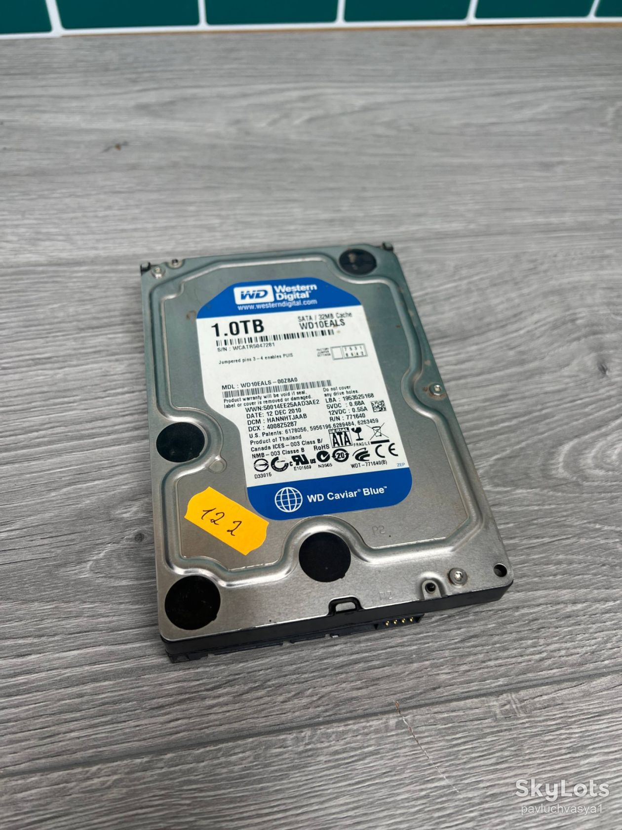 Жорсткий диск 3.5" HDD 1TB Western Digital Blue  (122) - фото фото фото 6