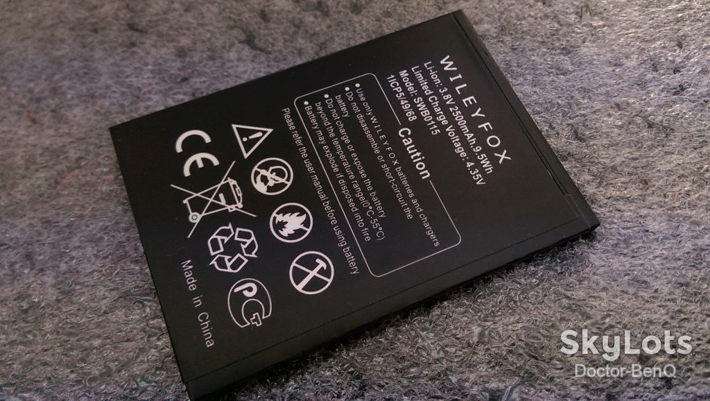 Аккумулятор АКБ SWB0115 для WileyFox Swift Li-ion 3.8V 2500mAh - фото фото фото 4