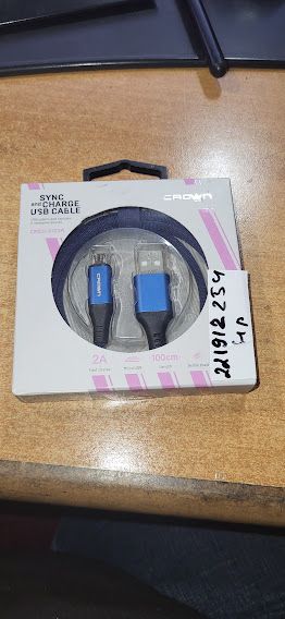 Кабель Crown CMCU-3103M USB - Micro USB Blue № 221912254 - фото фото фото 0