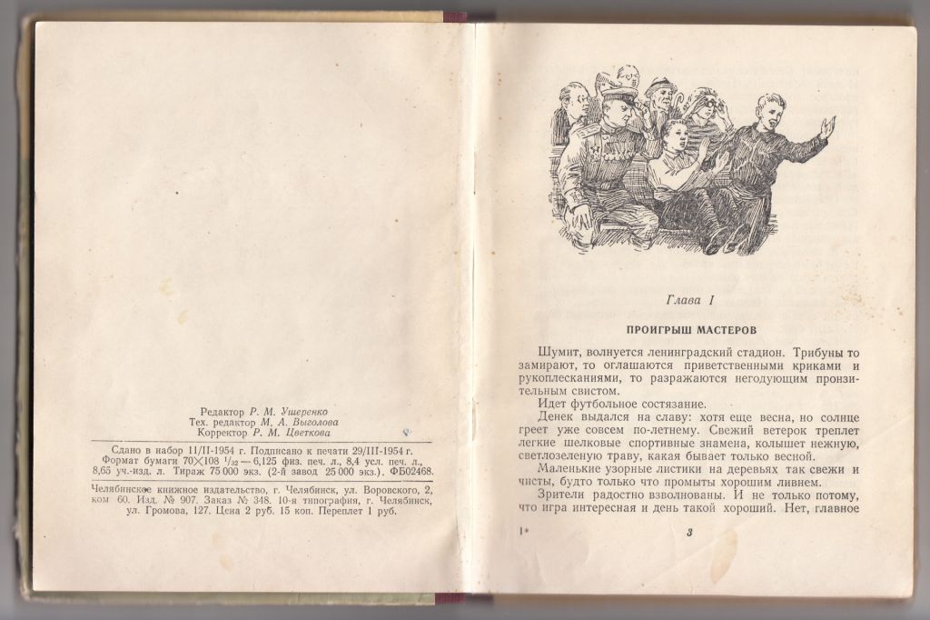 Мяч в игре Раевский 1954 рис. Савочкина - фото фото фото 6