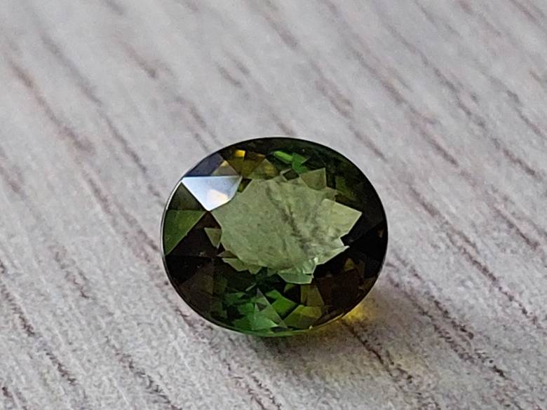 Натуральный турмалин 1.46 ct   7.4x6.6mm - фото фото фото 3