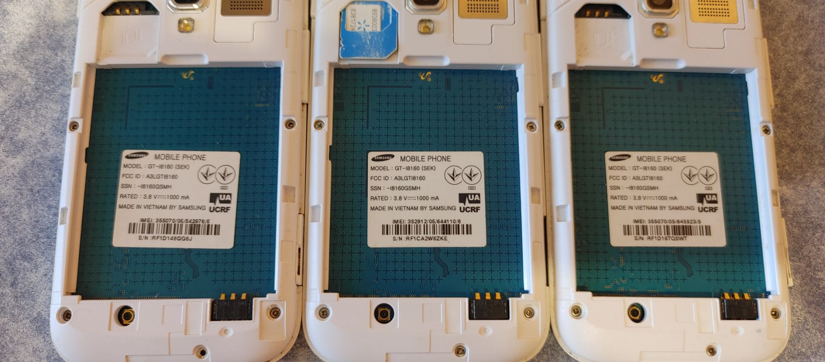 Samsung i8160       (ACE 2). 3шт. Android 7,8. - фото фото фото 2