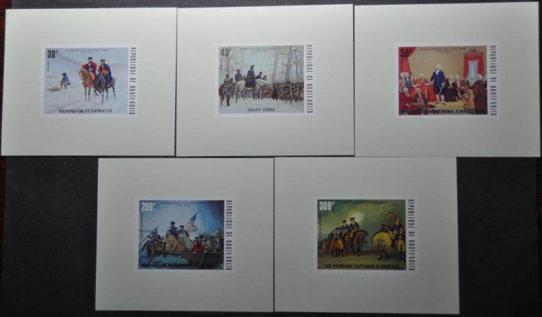 Верхняя Вольта 200 лет США Вашингтон 1976 MNH - фото фото фото 0