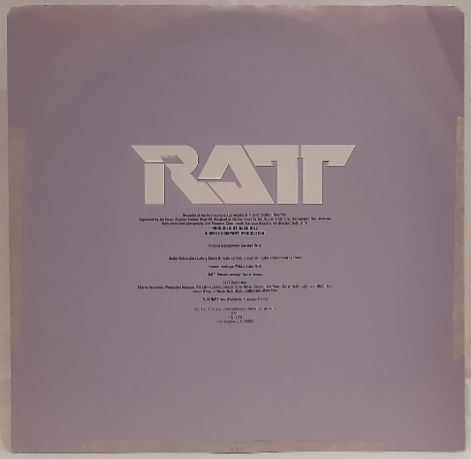 Ratt - Invasion Of Your Privacy - 1985.  (LP). 12. Vinyl. Пластинка. Canada. - фото фото фото 2