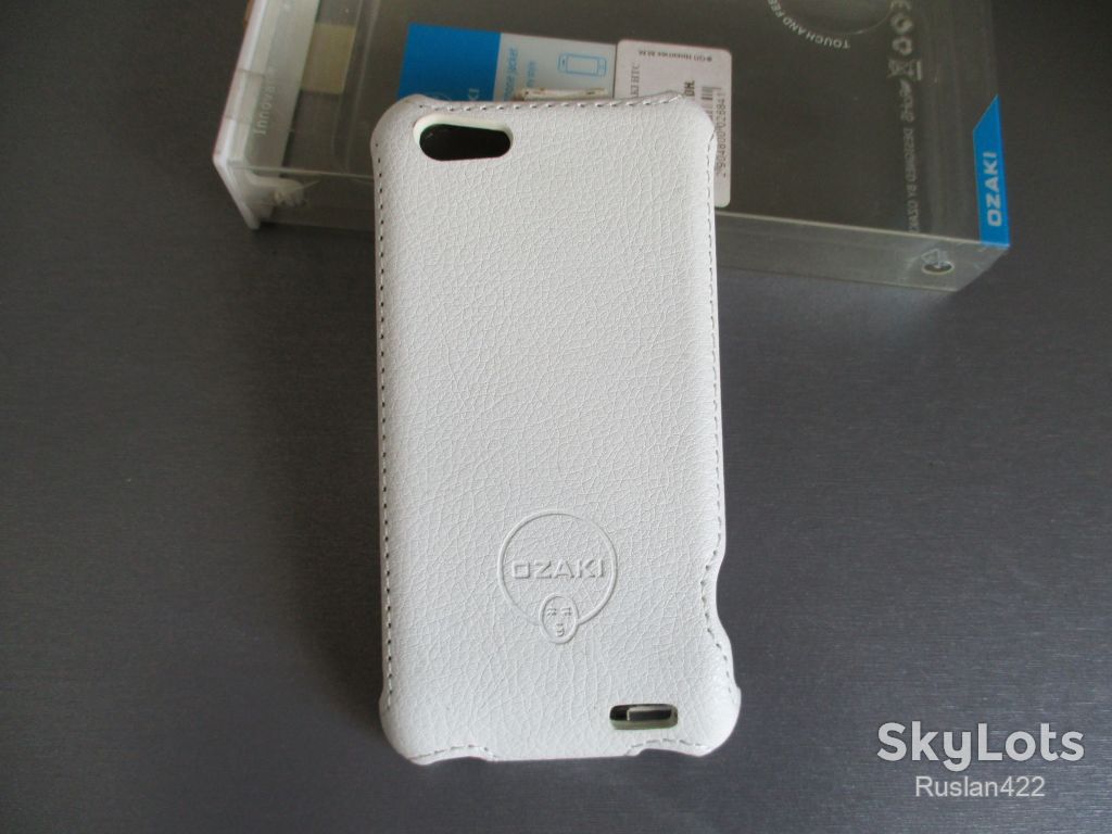 Чехол фліп OZAKI для HTC One V  Натуральна шкіра! чохол - фото фото фото 1