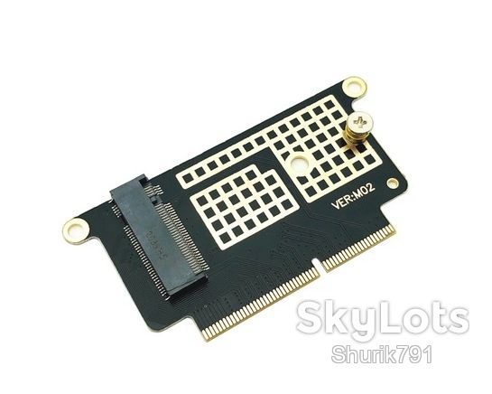 Переходник для SSD M.2 в Apple Macbook Pro Retina13 A1708 2016-17 - фото фото фото 0