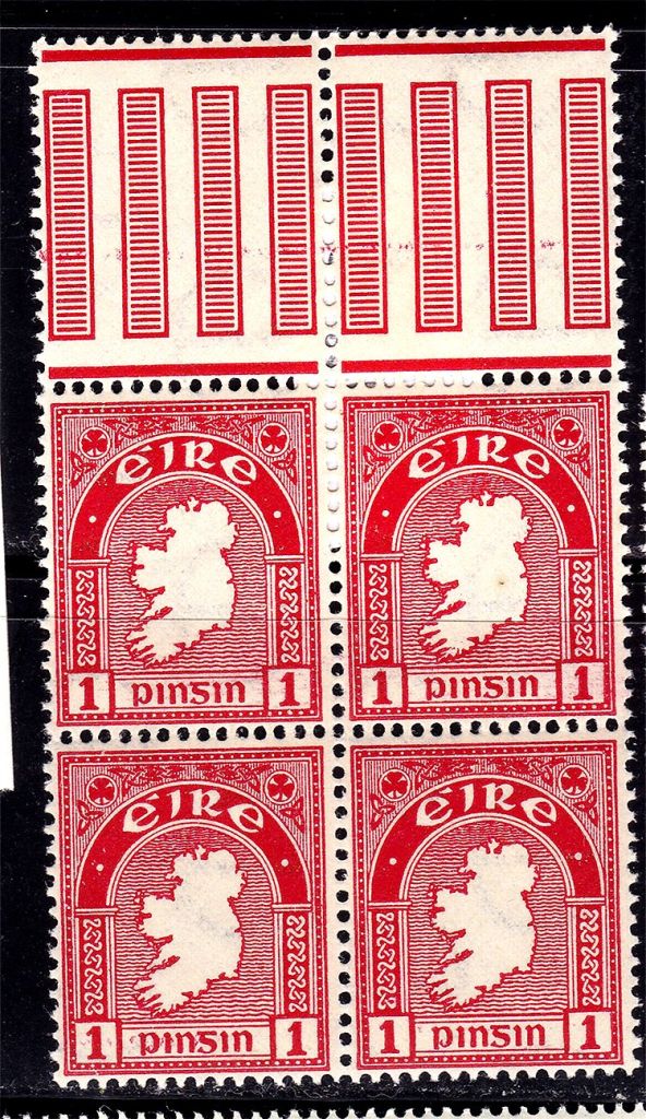 Ирландия  1922 г  MNH - квартблок - фото фото фото 0