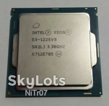 процессор Intel XEON 4 Core E3-1225 V5 3.3-3,7GHz s1151 - фото фото фото 1