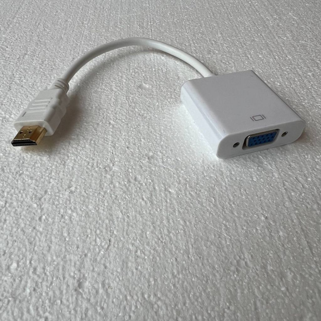 Перехідник, конвектор HDMI to VGA, для ноутбуку, компютера, ПК 1080p - фото фото фото 7