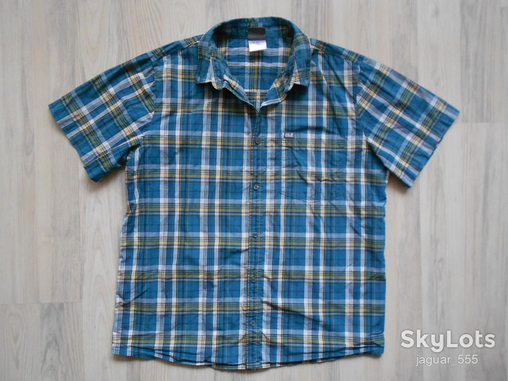 Фирменная стильная рубашка JACK WOLFSKIN, SIZE XL  (СУПЕР ЦЕНА!!!) - фото фото фото 3