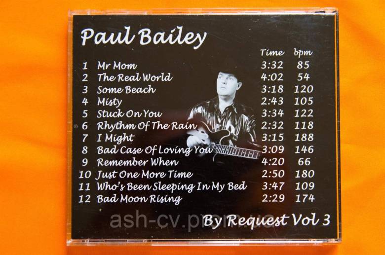 Музичний диск CD. PAUL BAILEY - фото фото фото 1