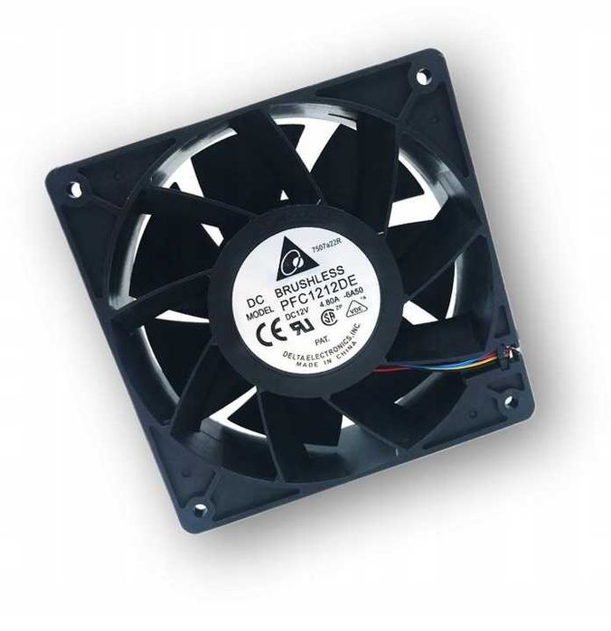 Кулер вентилятор Delta Electronics PFC1212DE 12V, 4.80A, 4pin, 6000RPM - фото фото фото 0