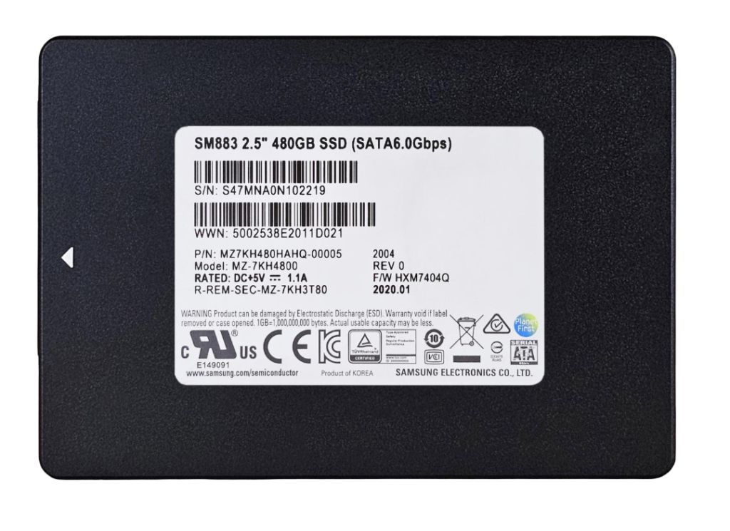 SSD 2.5 SATA Samsung 480GB - фото фото фото 0