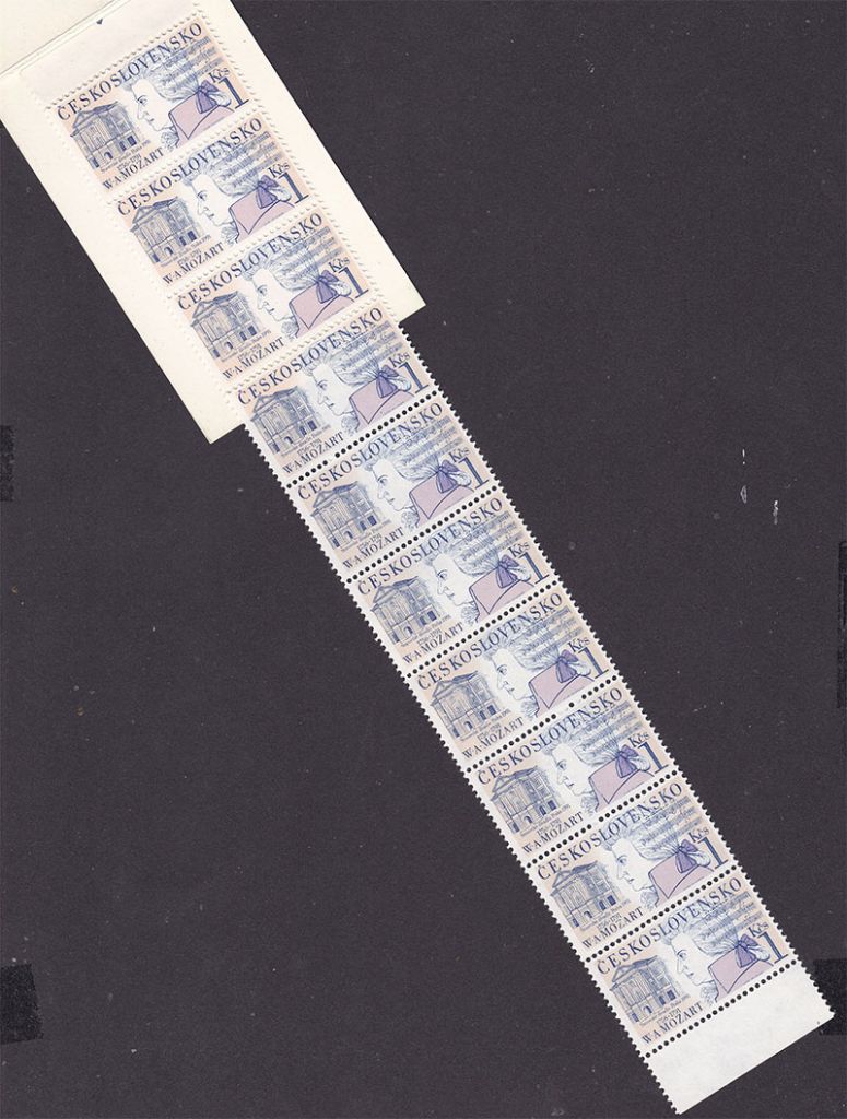 ZM  Чехословакия 1991 г MNH  - буклет  - 2а скана - фото фото фото 1