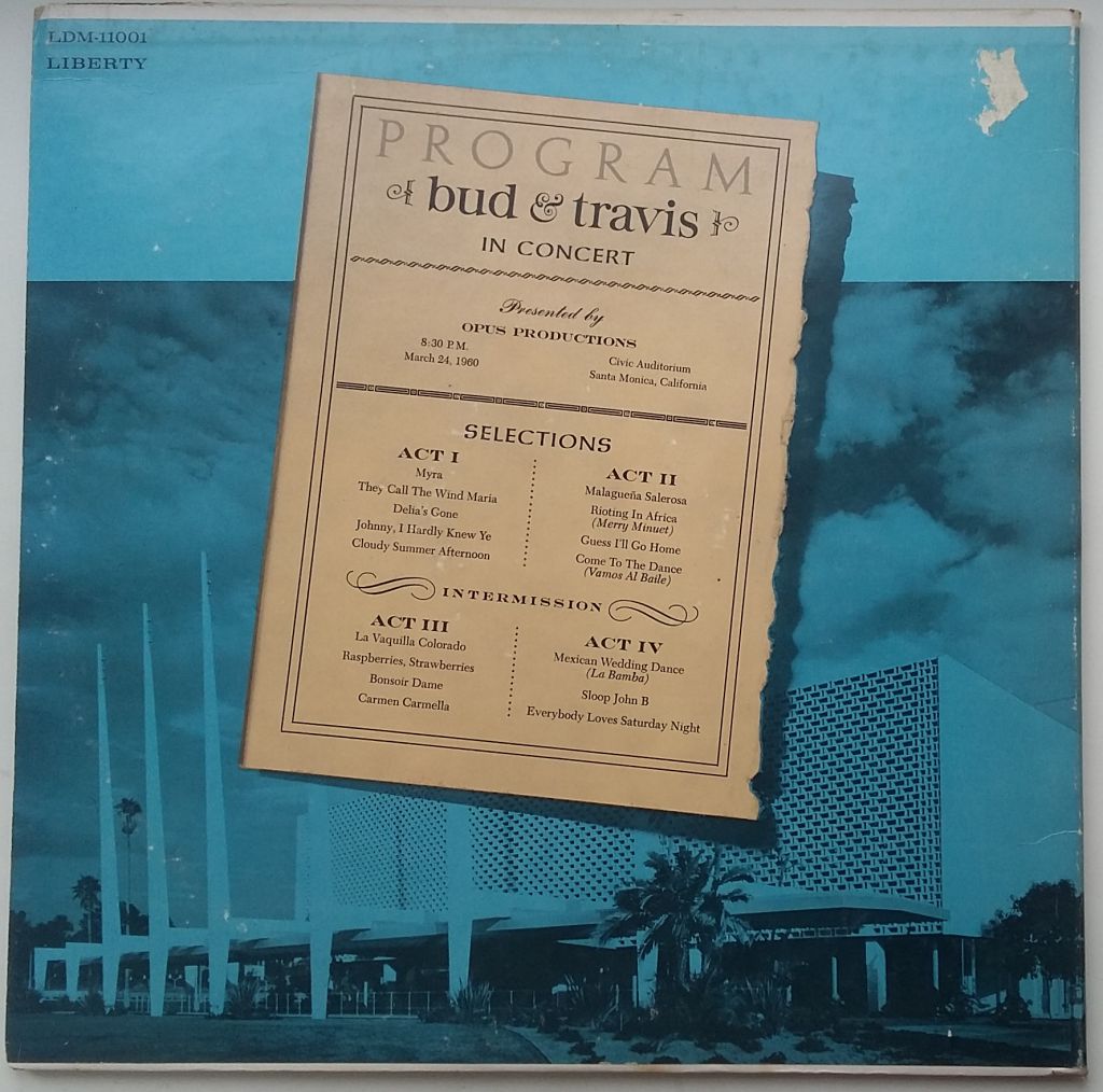 BUD AND TRAVIS ... In Concert 2LP VG++/VG- - фото фото фото 2