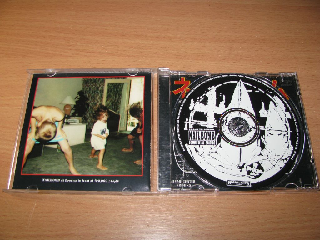 NAILBOMB - Proud To Commit Commercial Suicide  (1995 Roadrunner,1st press,USA) - фото фото фото 1