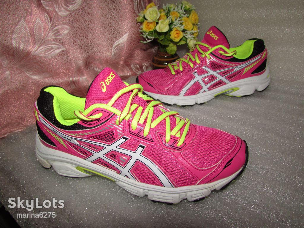 ЛЁГКИЕ УДОБНЫЕ КРОССОВКИ  ~ASICS~ КАМБОДЖА р 36-37 - фото фото фото 0