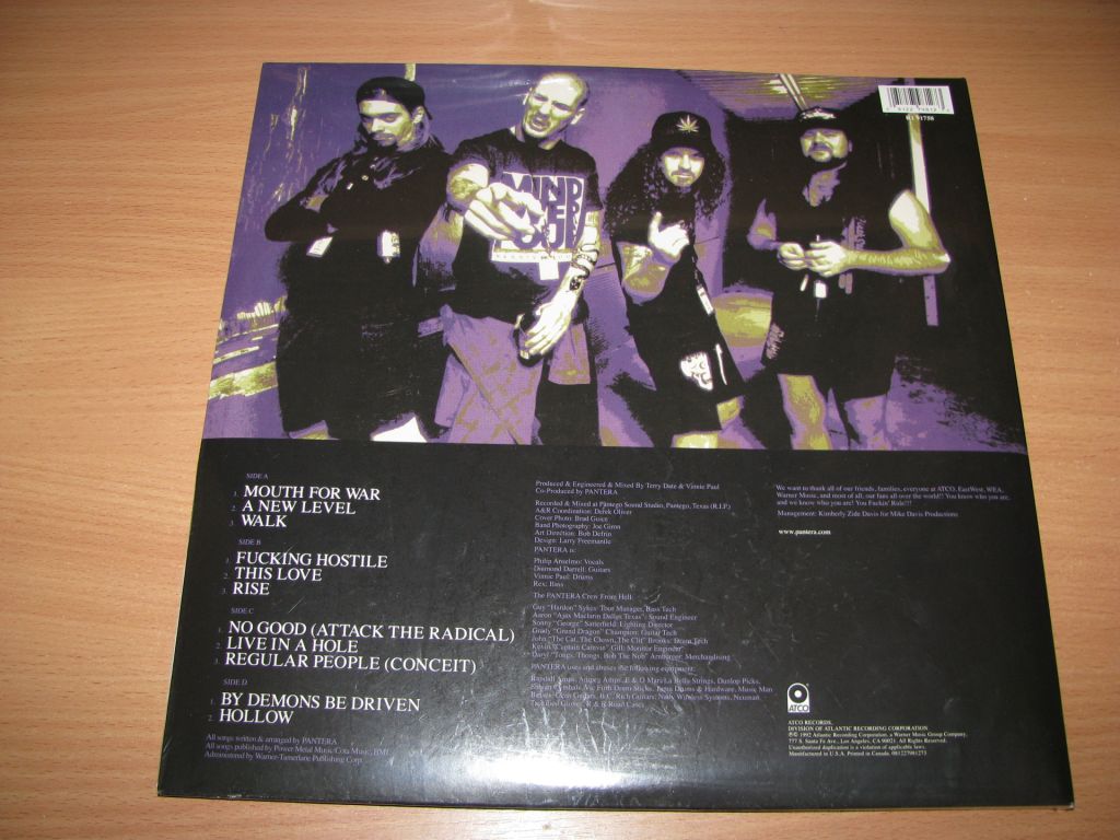 PANTERA   (5LP альбомів) вініл винил платівка пластинка - фото фото фото 10