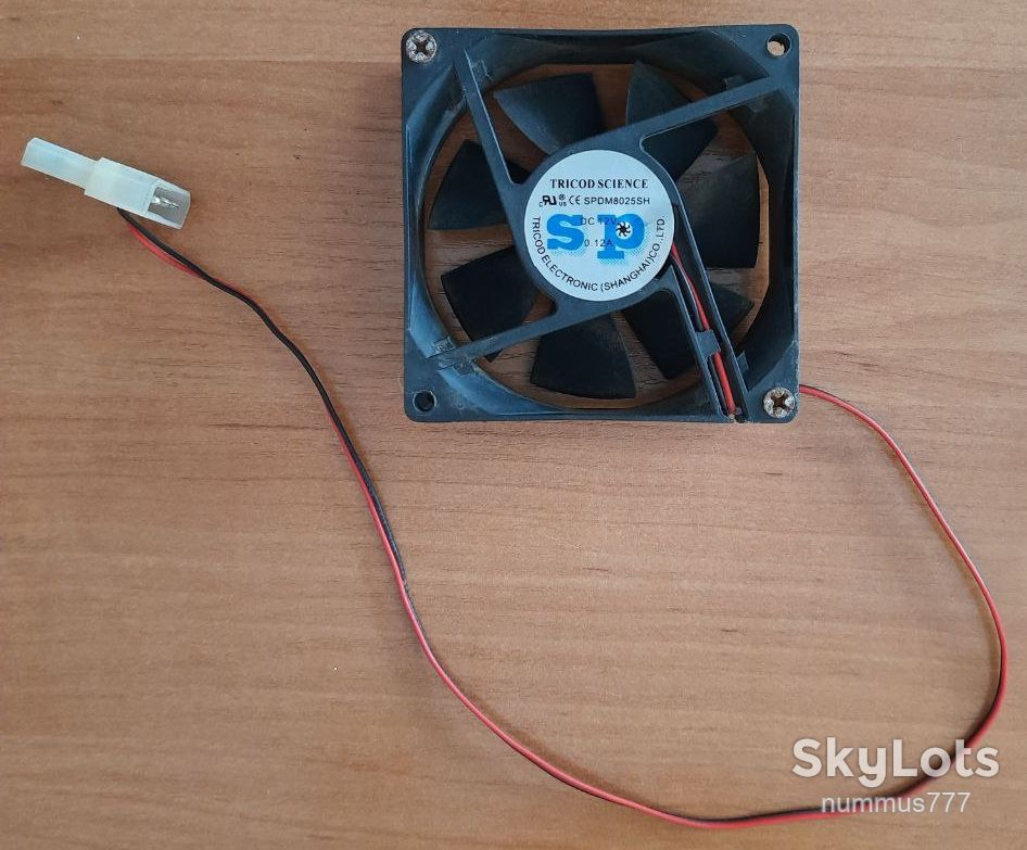 Брендовий вентилятор Tricod Science SPDM8025SH 80x80x25 мм 2 pin (Molex) Тест ОК - фото фото фото 0