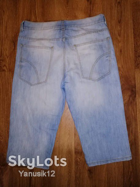 Стильные джинсовые мужские шорты, бриджи Denim Co - фото фото фото 5