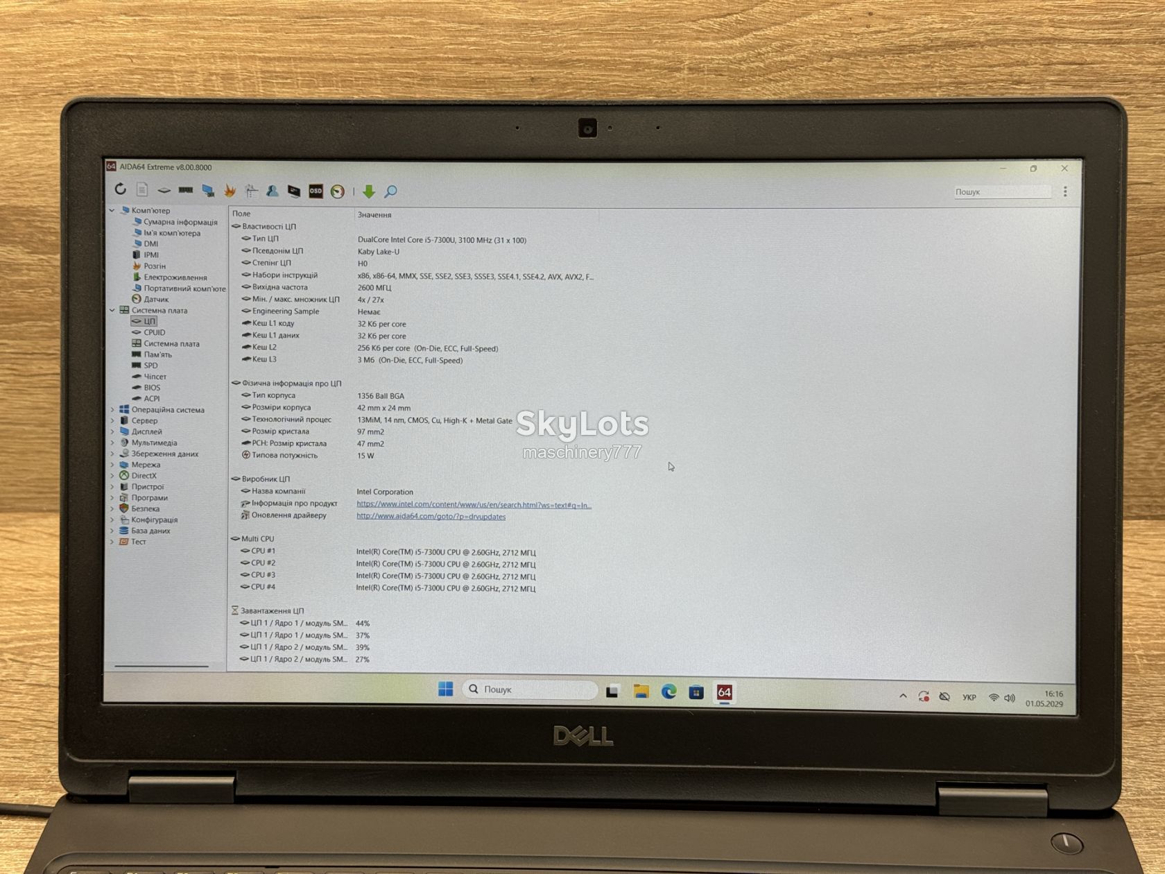 Dell Latitude E5590-intel core i5-7gen-4gb ram ddr4-№ss274 - фото фото фото 11