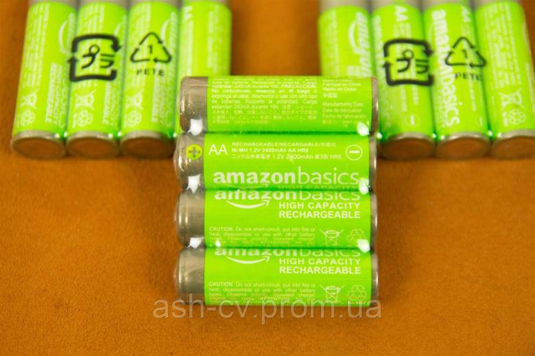 Акумулятор, батарейка, AA, Amazon, 2400 mAh, 1шт, нові - фото фото фото 1