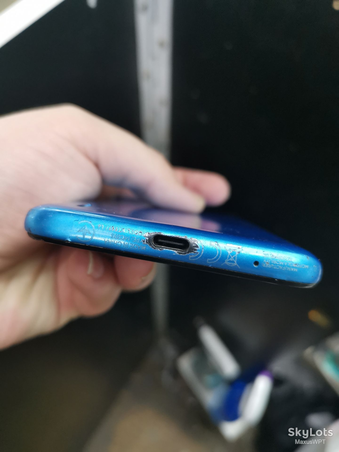 #659 Sklad Motorola E7I Power  blue - фото фото фото 3