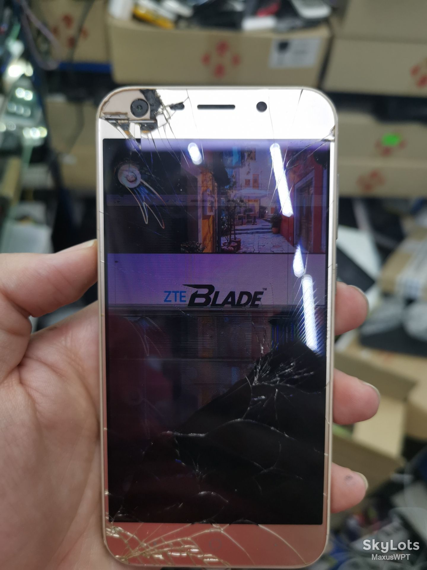 #111 Sklad Zte Blade A6 Gold - фото фото фото 0