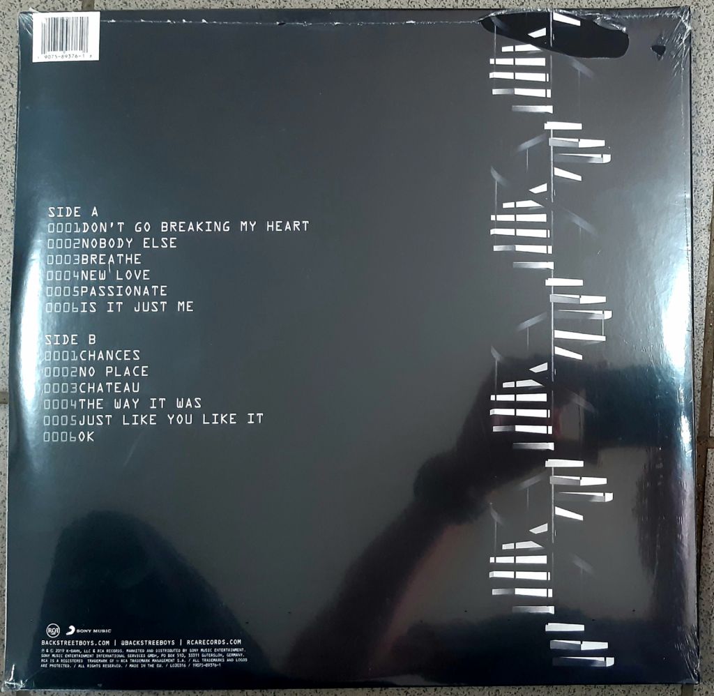 Backstreet Boys ‎- DNA - 2019.   (LP). 12. Vinyl. Пластинка. Germany. S/S. - фото фото фото 1