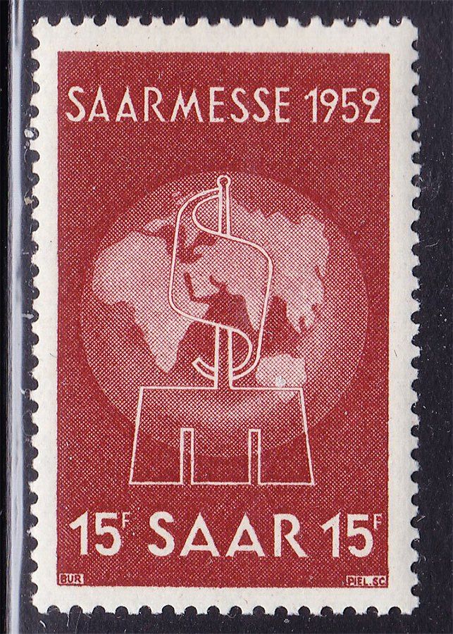 СААР / SAAR  1952 г MNH  - - фото фото фото 0