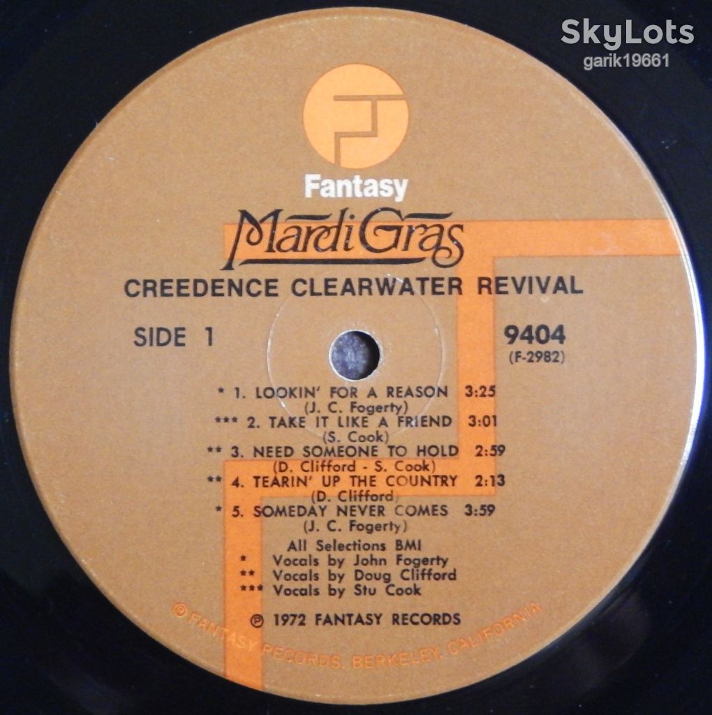Creedence Clearwater Revival – Mardi Gras  (Fantasy – 9404, US) EX+/EX+ - фото фото фото 2