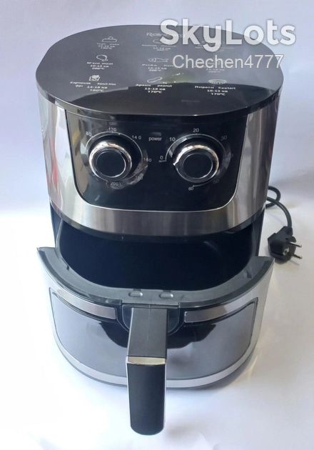 Аерофритюрниця 8L Rainberg RB-2269 чорна 4200w - фото фото фото 3