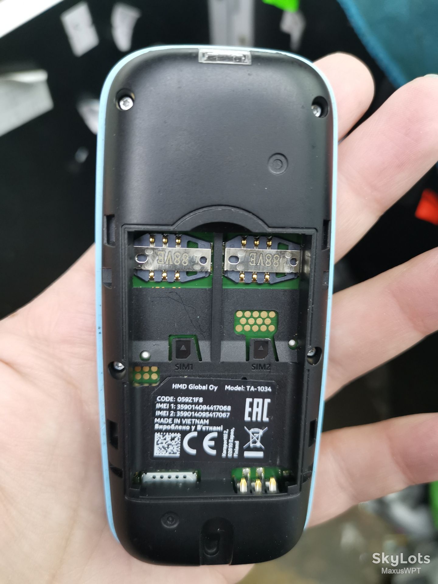 Shop Nokia 105  rm-1034 blue - фото фото фото 2