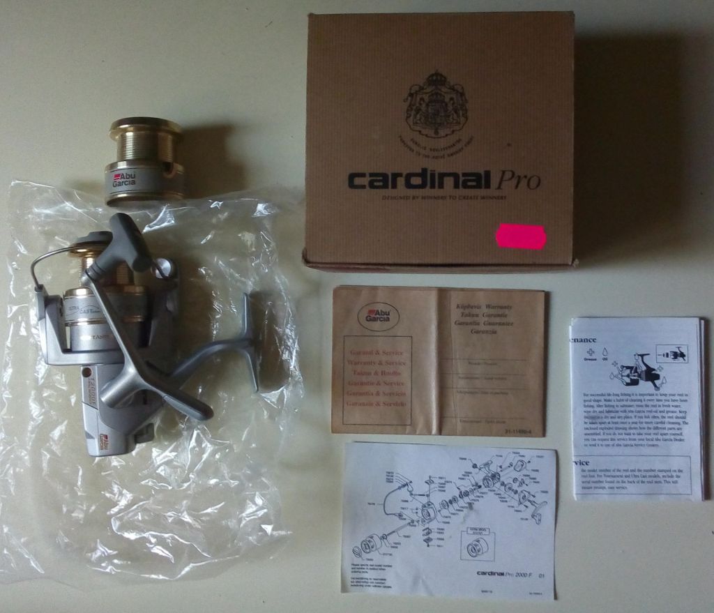 Спиннинговая катушка Cardinal Pro T2000F  (Abu Garcia)  (новая) - фото фото фото 0