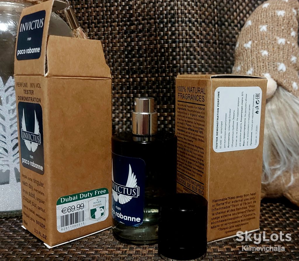 PACO RABANNE Invictus , Parfume 100 ml мужской - фото фото фото 1
