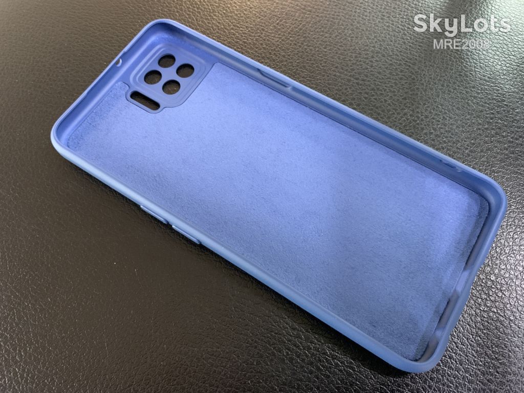 Чехол Silicone Cover для Oppo A73 blue - фото фото фото 2